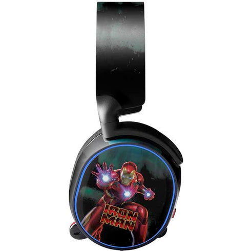 Marvel Iron Man Repulsor Blast SteelSeries Arctis 3 Skin